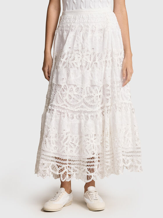 Lace maxi skirt - 1