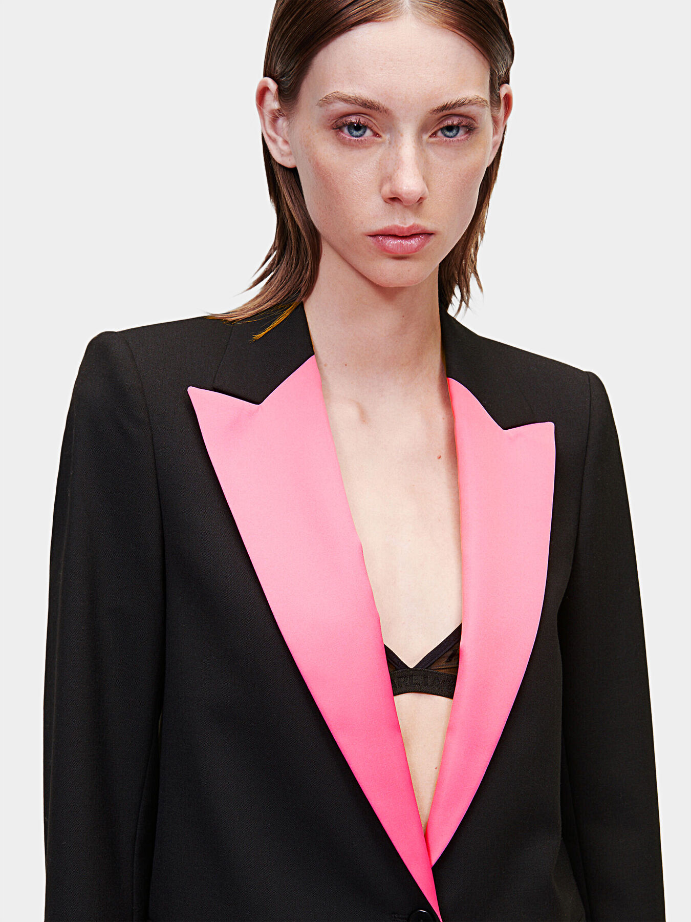 Karl lagerfeld shop pink coat