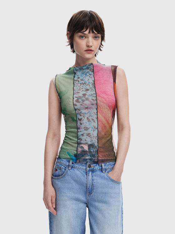 Top with translucent effect - 1