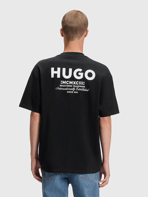 NALONO unisex T-shirt in black - 2