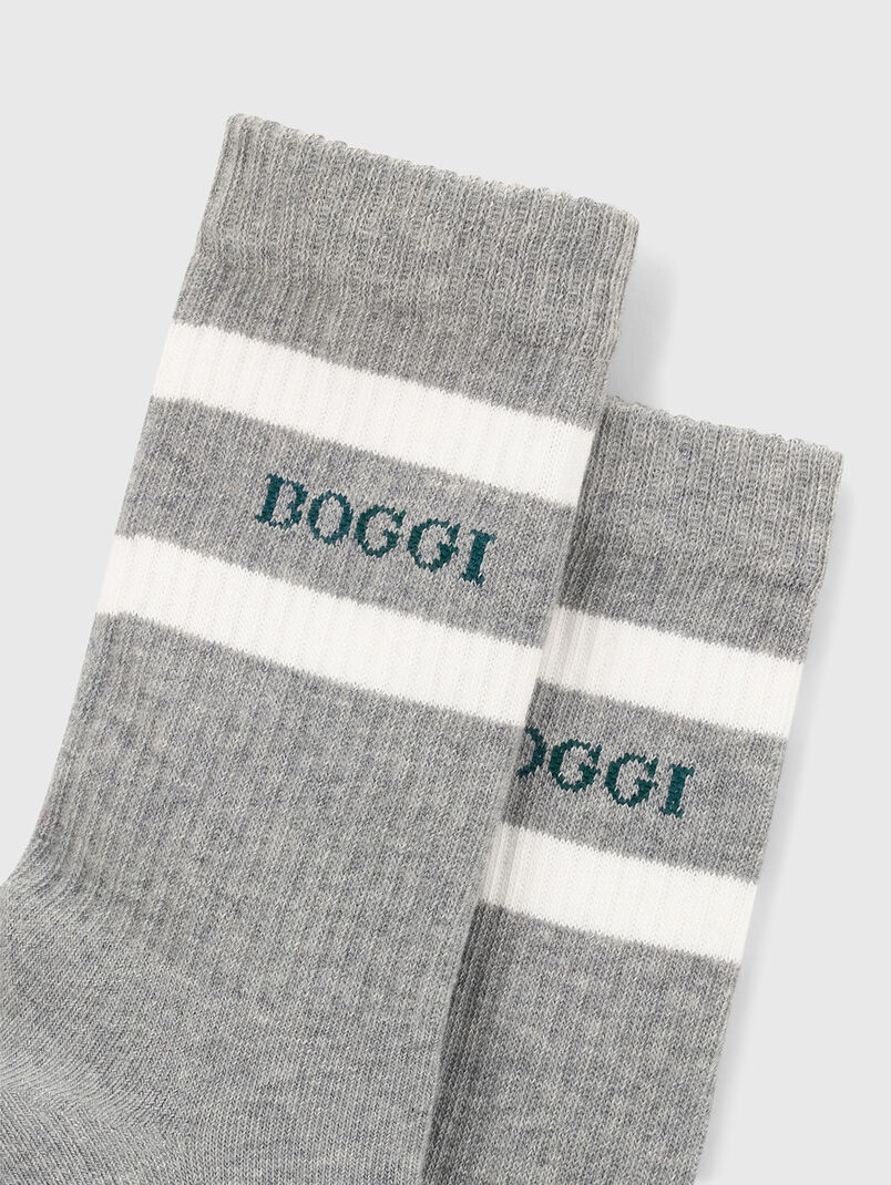 Socks with a logo detail - 3