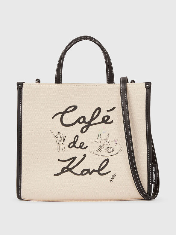 KARL LAGERFELD X JORGE PARRA tote bag - 1