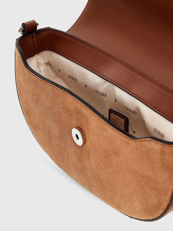 ERENIA suede crossbody bag - 4