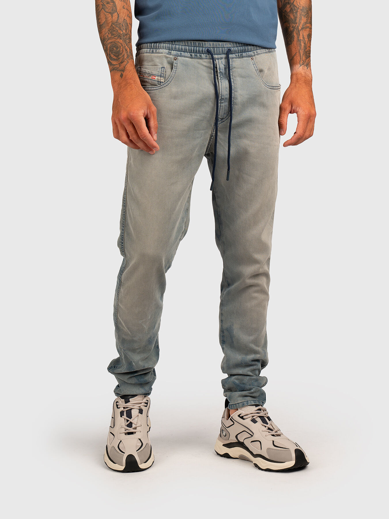 2060 D-STRUKT JOGG jeans with elastic waist brand DIESEL