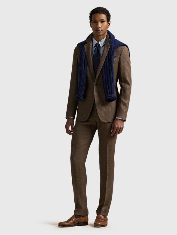 Slim linen blazer - 2