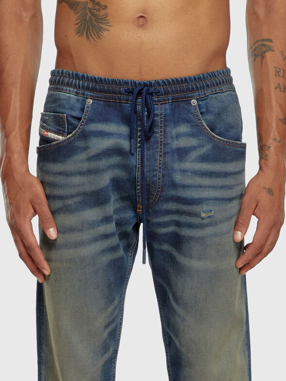 Μπλε τζιν παντελόνι 2030 D-KROOLEY JOGG - 3