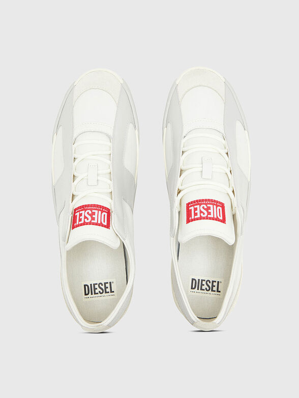 S-SLANTE-D sports shoes in leather - 6