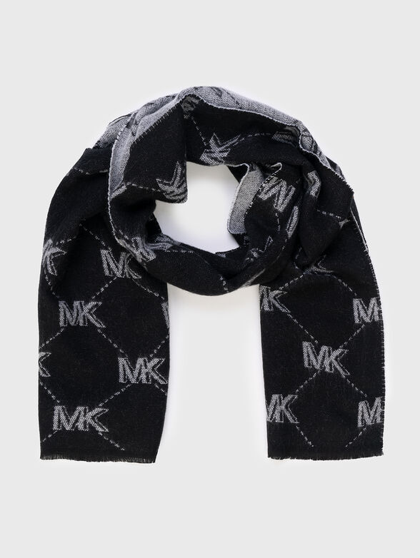 Monogram motif scarf - 2