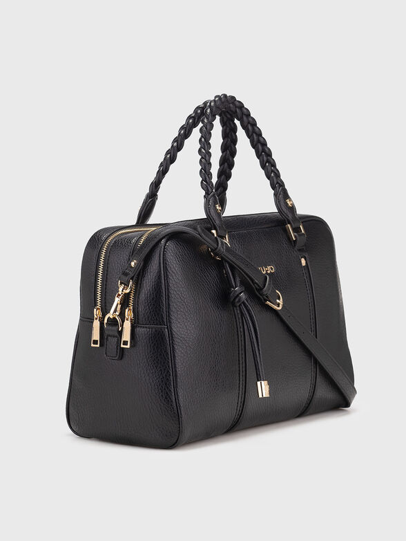 Bag with long strap and logo detail - 4