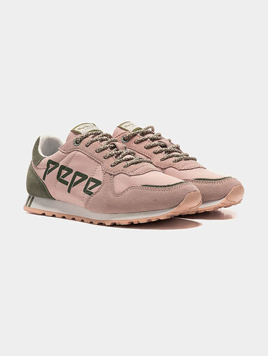 VERONA W LOGO Suede running sneakers - 4