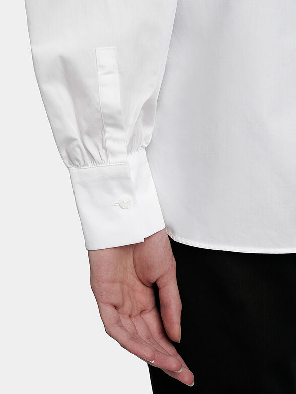 White oversize shirt - 4