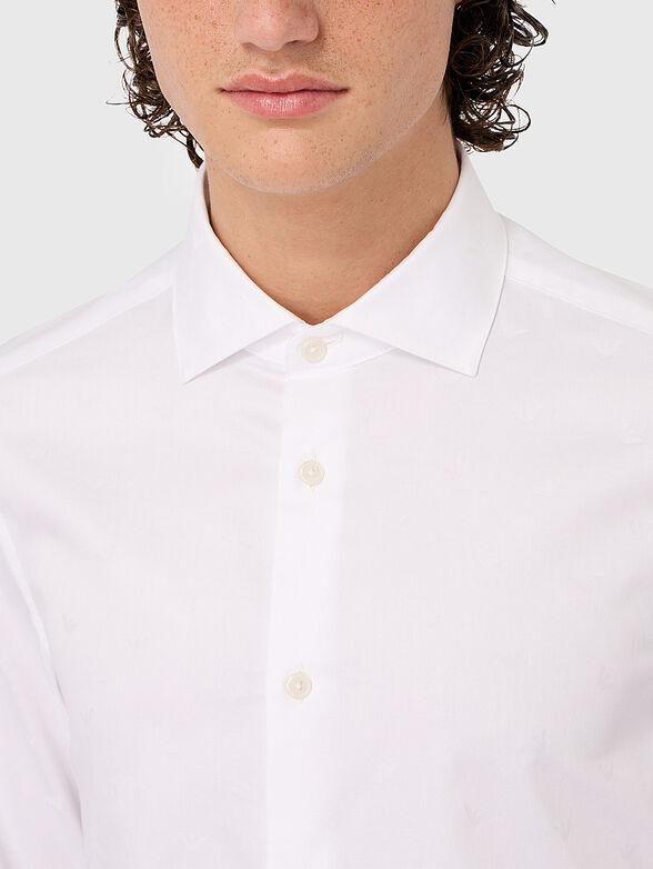 White cotton shirt - 4