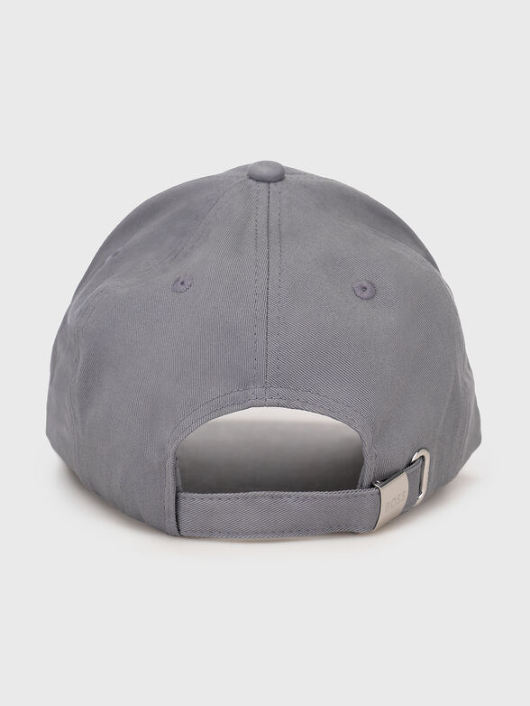 Gray baseball cap with logo - 2