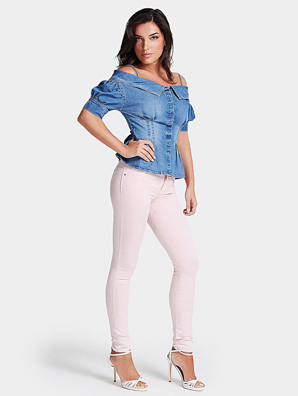 LEEANNE Denim blouse - 2