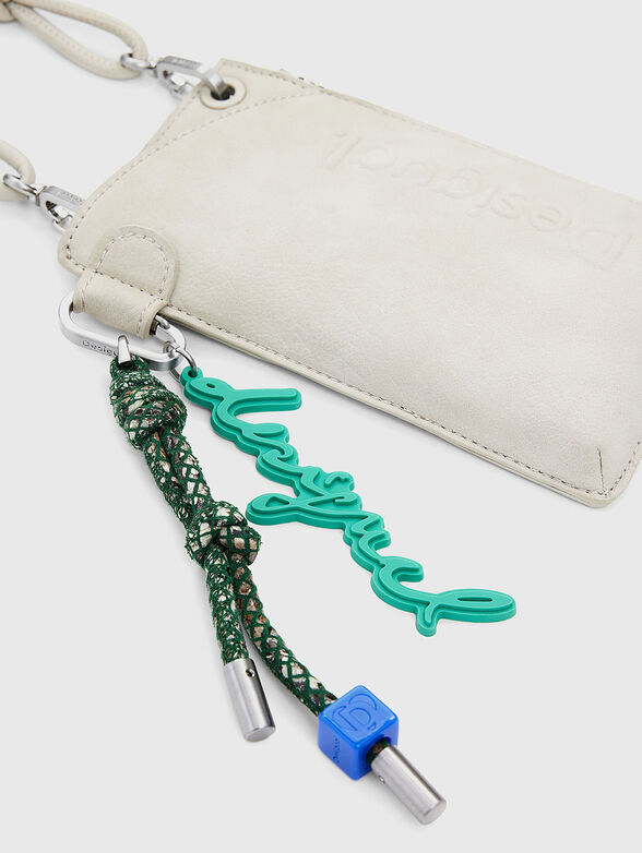 Phone case with decorations and embossed logo - 5