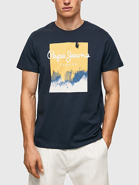 ROSLYN T-shirt with print and logo - 1