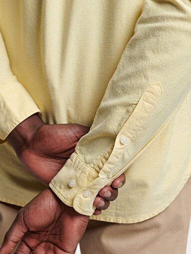 Oxford shirt with logo embroidery - 4