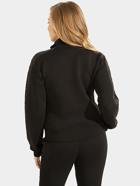 NEW ALLIE sweatshirt with zipper and logo straps - 3