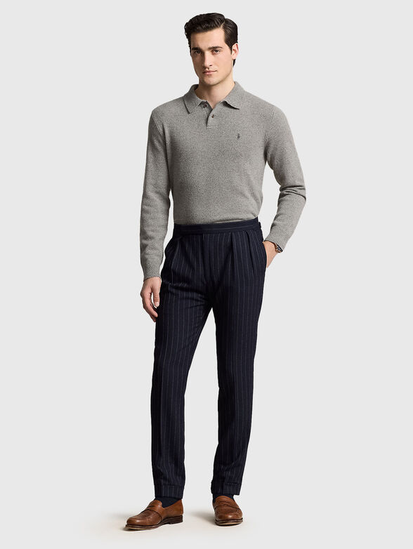 Polo shirt with logo embroidery - 2