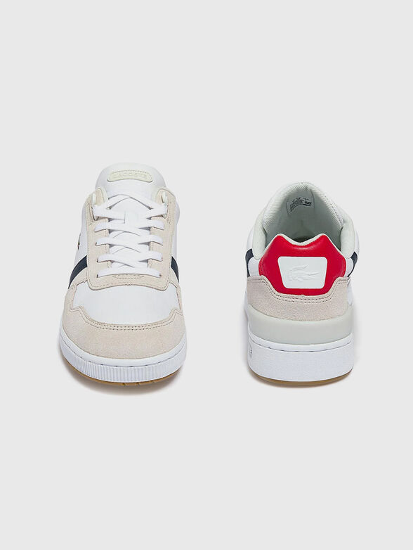 Leather and suede sneakers - 4