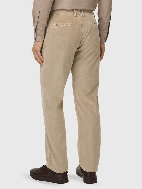 Beige corduroy pants - 2