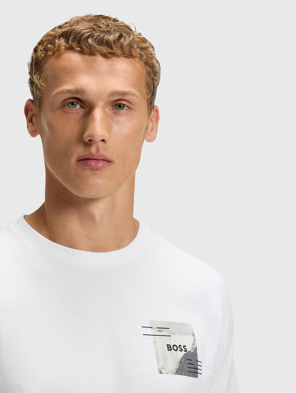 T-shirt with contrasting details - 4