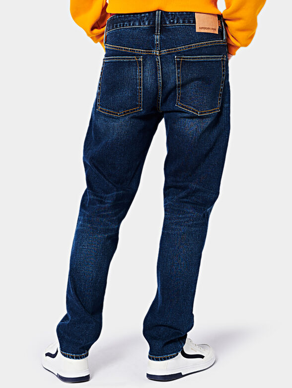 Blue cotton jeans - 2
