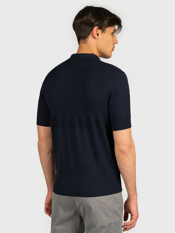 Knitted polo-shirt - 3