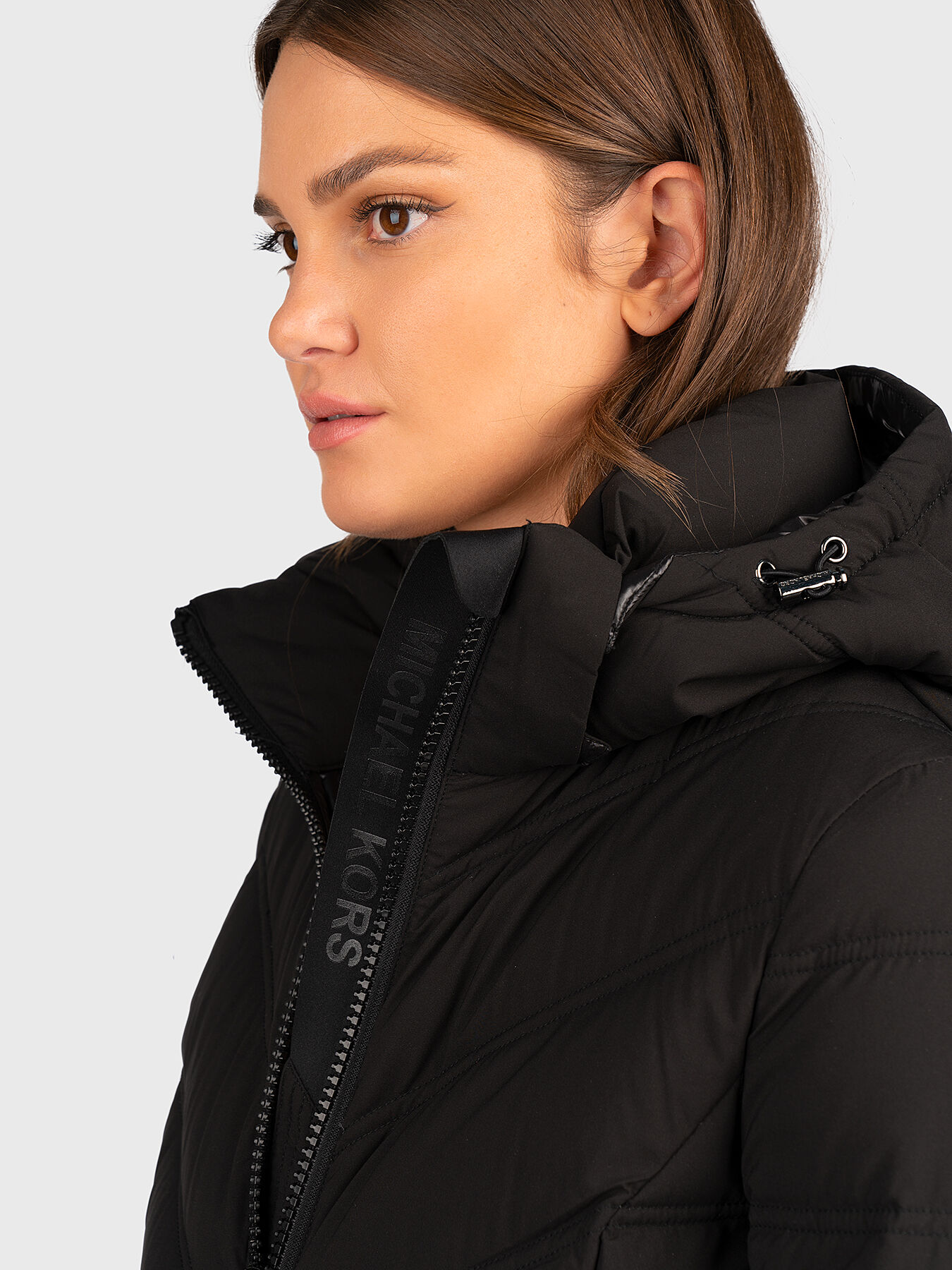 Michael kors black jacket online