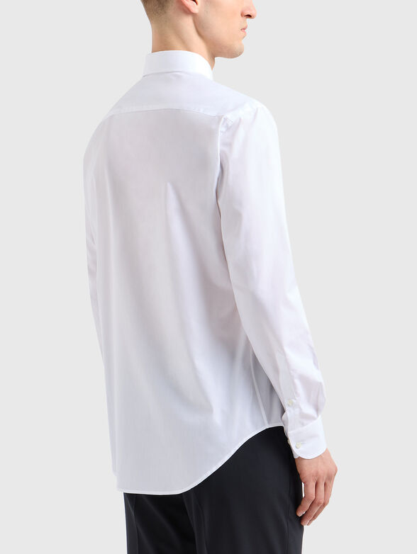 Cotton shirt with long sleeves - 3