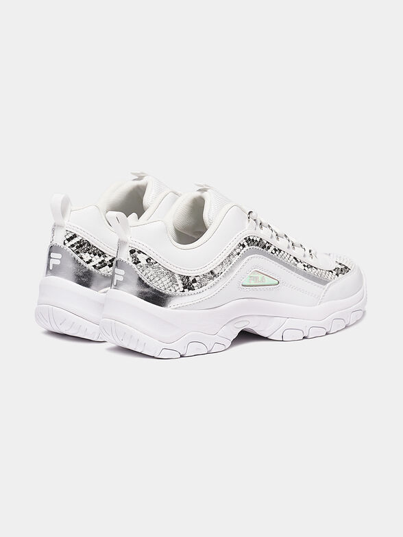 Sneakers STRADA A in black with print - 6