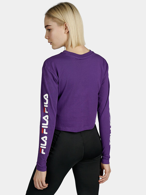 REVA Cropped purple top - 3