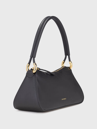 Small leather bag with gold details - 3