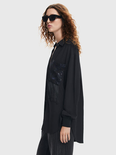 SAPPORO shirt with accent pocket - 4