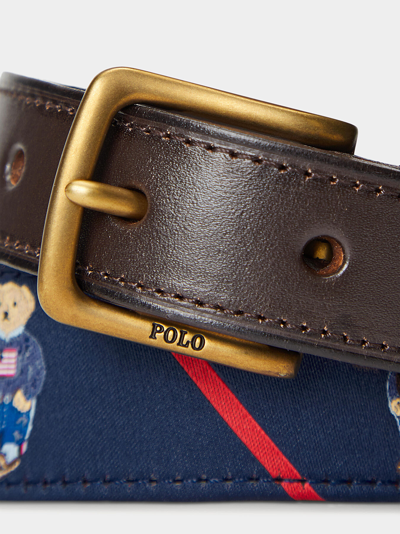 Belt with Polo Bear motif brand POLO RALPH LAUREN Globalbrandsstore en