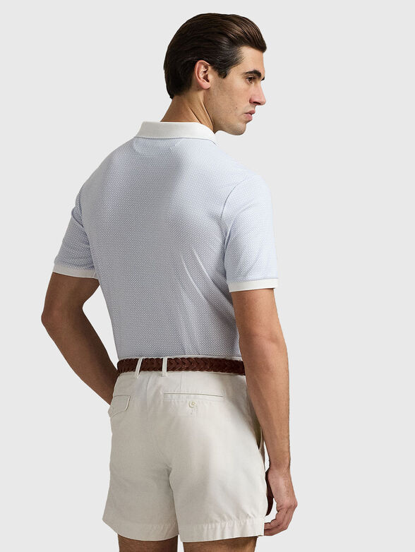 Micro print cotton polo shirt - 3