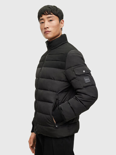 Black padded jacket - 4