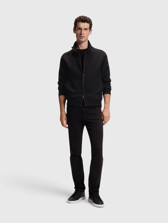 Black jacket made of a cotton blend - 2
