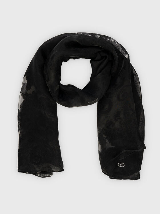 Шал с полупрозрачен ефект - 1