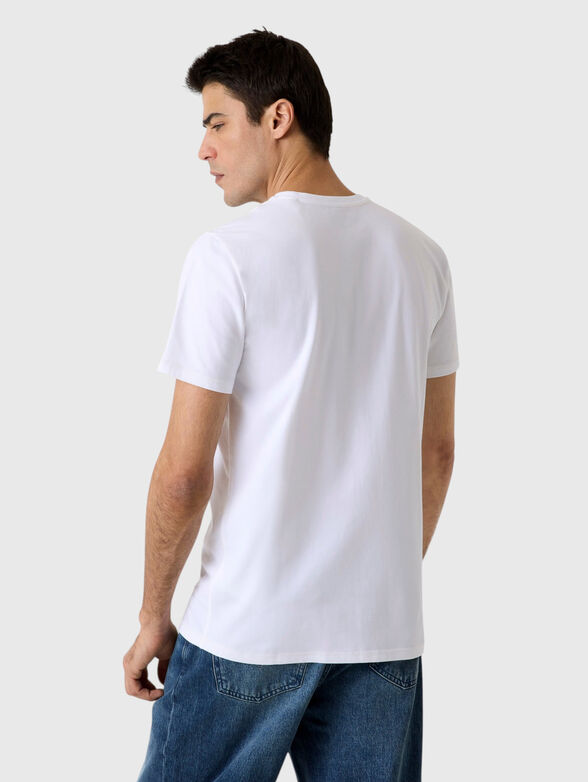 White cotton T-shirt - 3