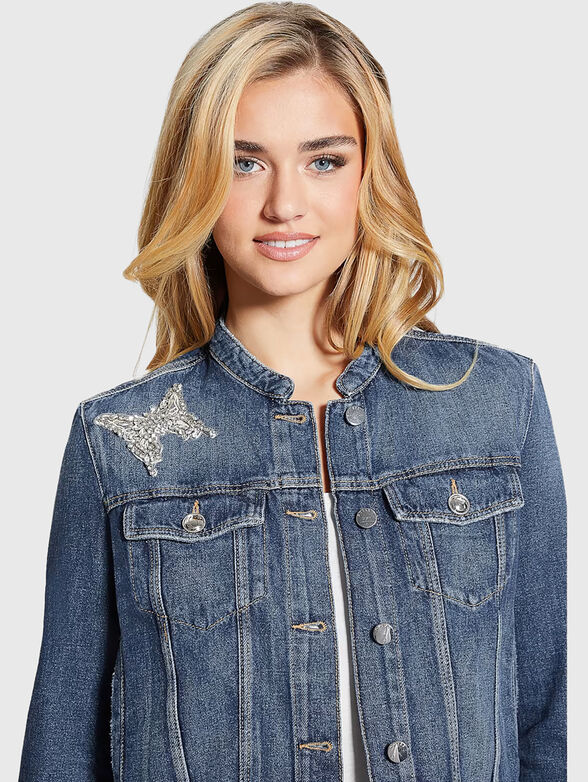 DELYA denim jacket - 5