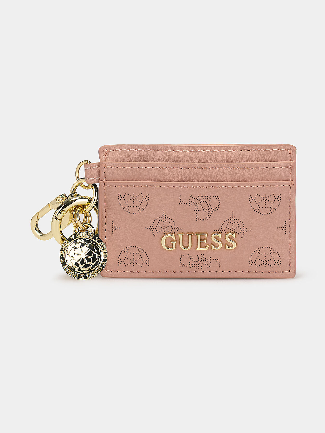 Guess keychain on sale wallet