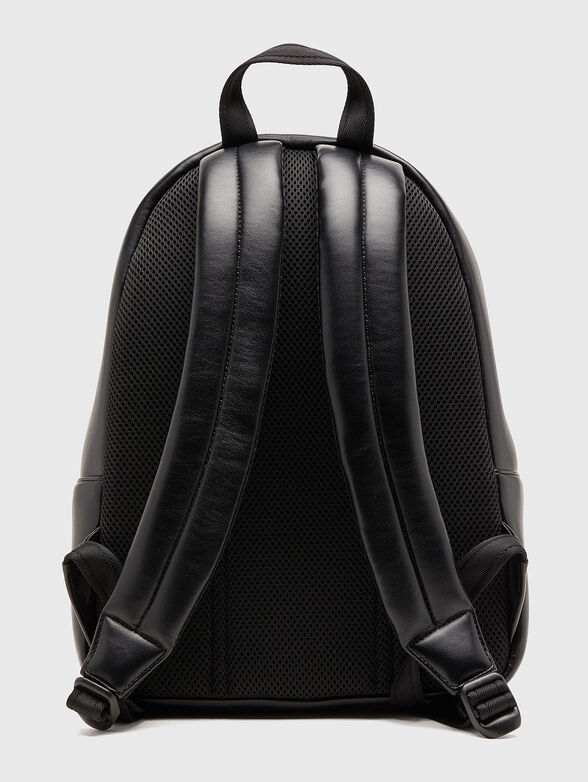 HOLI-D faux leather backpack with logo - 3