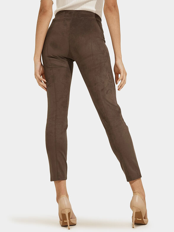 MAYA leggings in beige color - 2