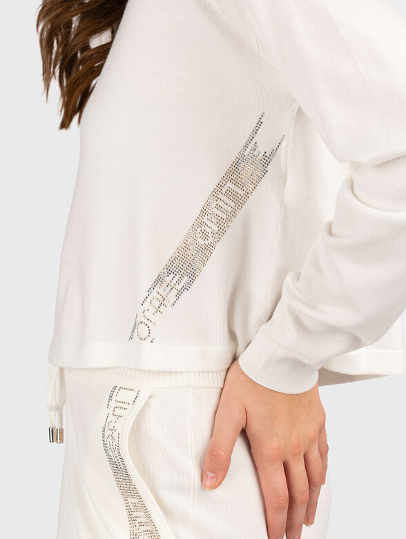Sweater in viscose blend with studs - 4