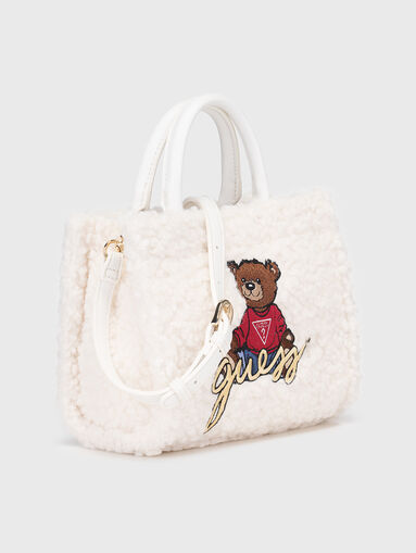 Bag with soft texture and logo embroidery - 4