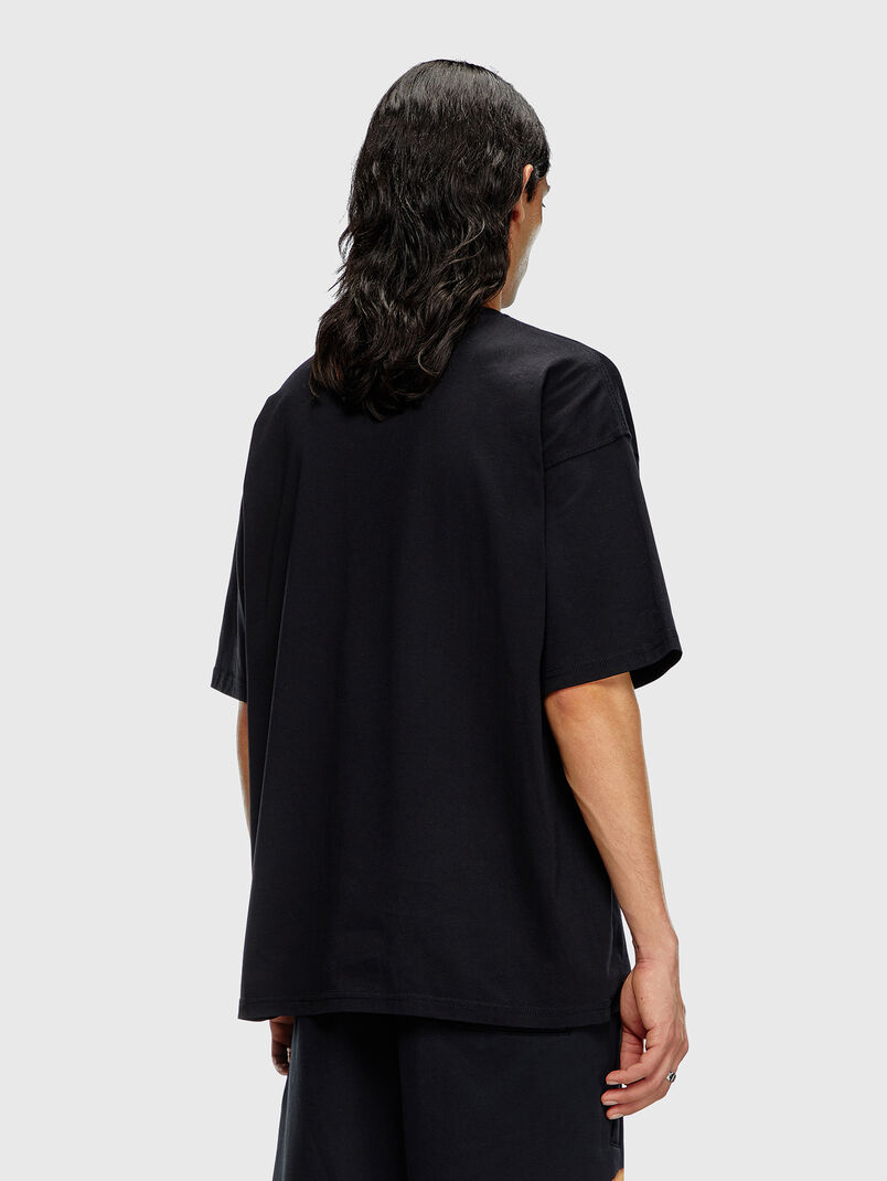 T-BOXT-BLEACH printed cotton T-shirt - 3