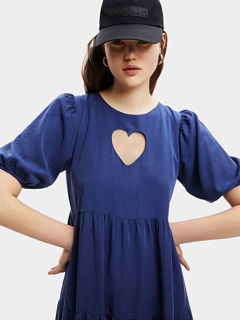 FLORA black dress - 3