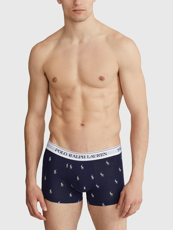 Set of three pairs of boxers with logo - 4