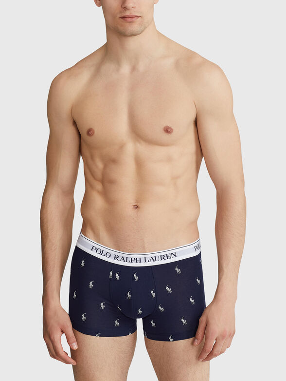 Set of three pairs of boxers with logo - 5